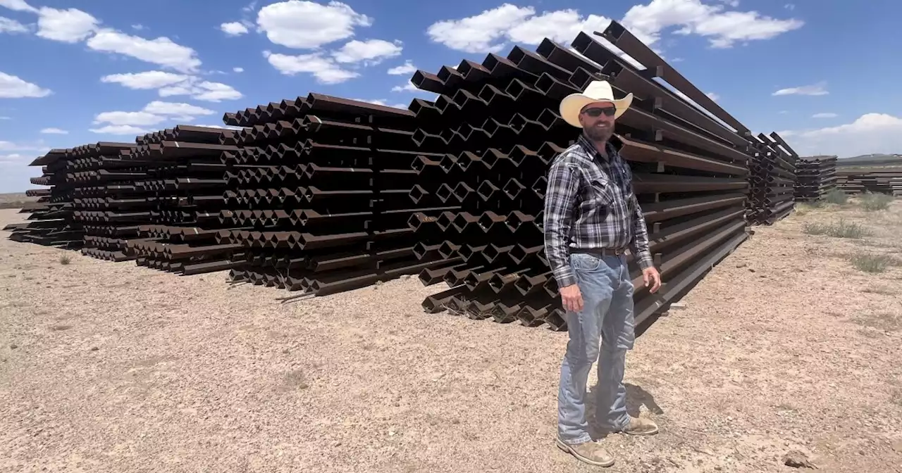 Wall of waste: Biden ending Trump wall leaves border rancher with field of 'rusting' steel