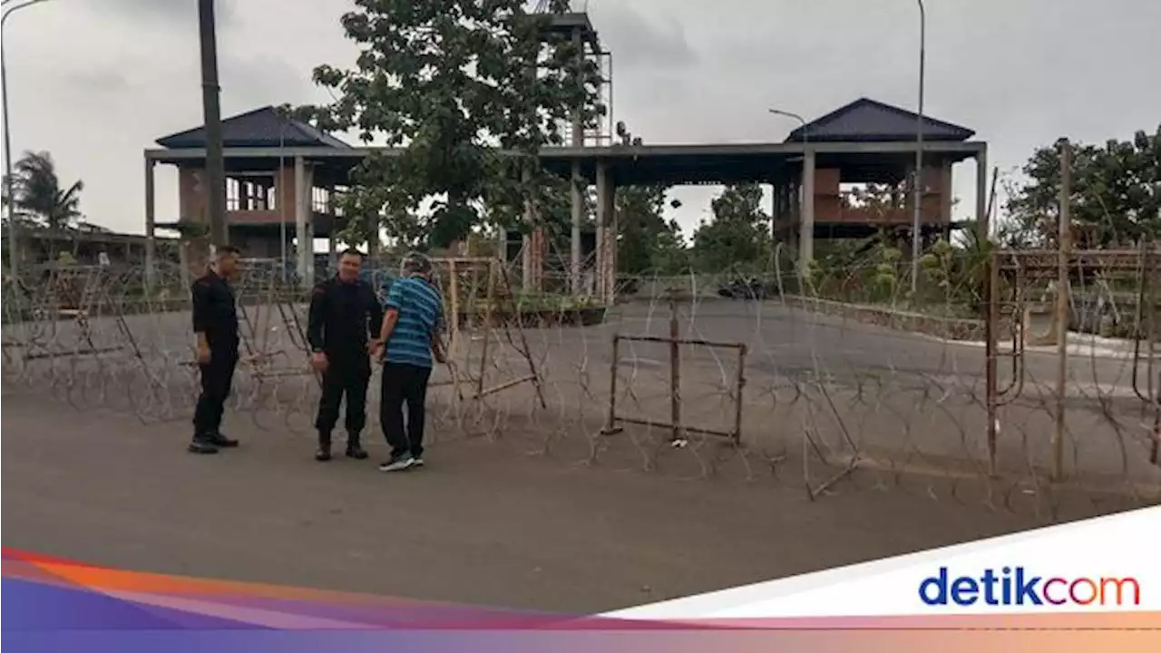 Kawat Berduri Terbentang Jelang Demo di Ponpes Al-Zaytun