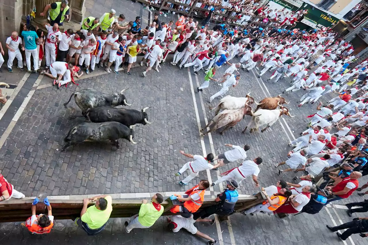 Cuarto encierro de San Fermín 2023, en directo