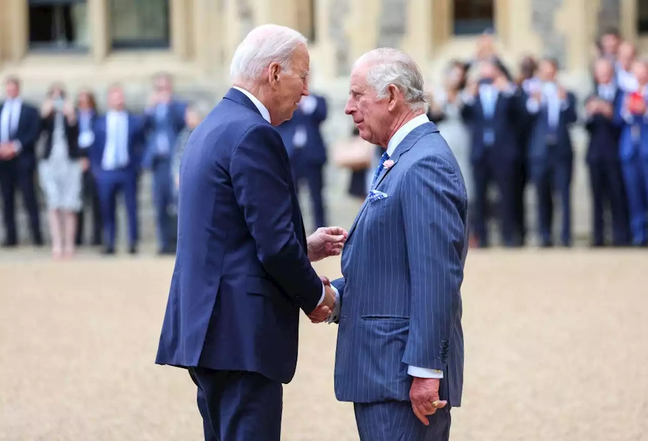 Biden meets King Charles for first time since skipping coronation