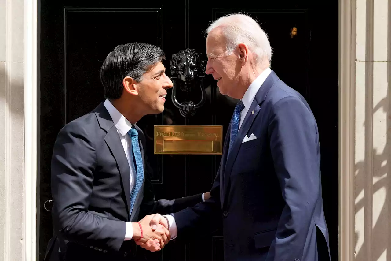 Britain gripped with 'a lot of unhappiness' at state of country's politics amid Biden visit