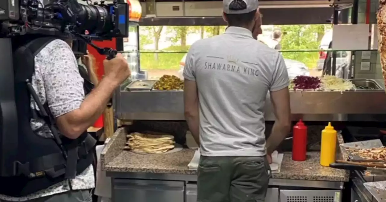 Netflix 'Somebody Feed Phil’ film in Glasgow as Shawarma King tease appearance