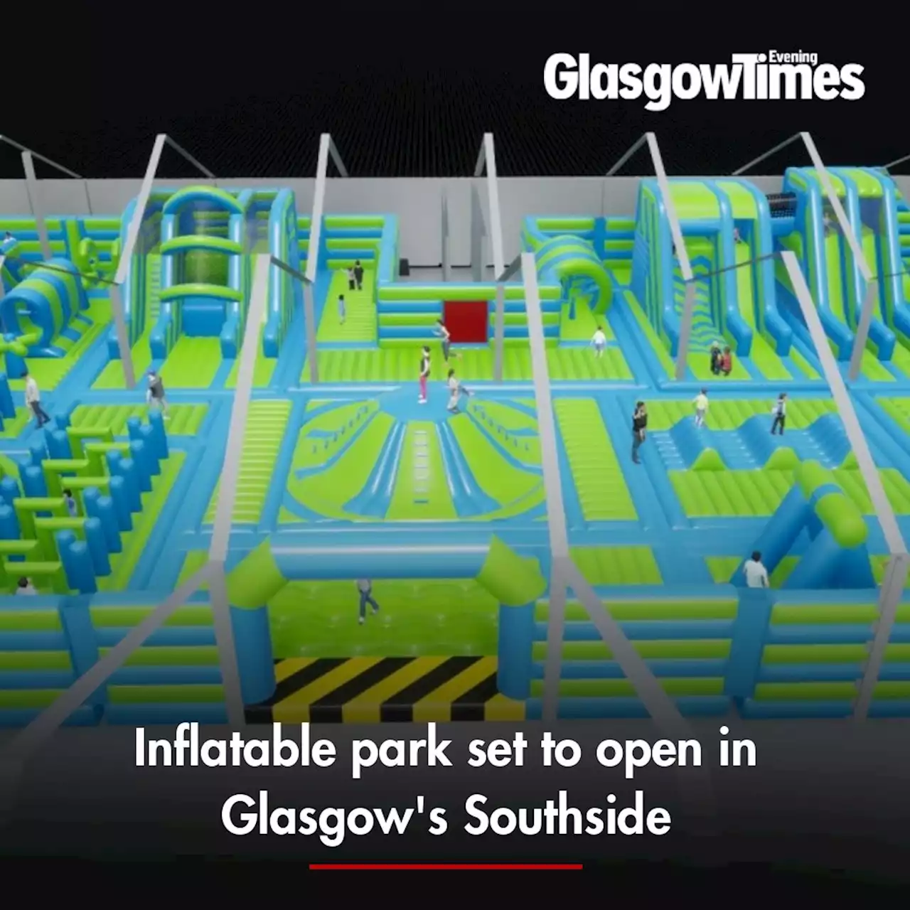 Inflatable park set to open in Glasgow's Southside