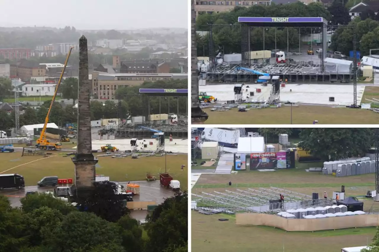 TRNSMT clean-up underway in Glasgow Green as festival comes to an end