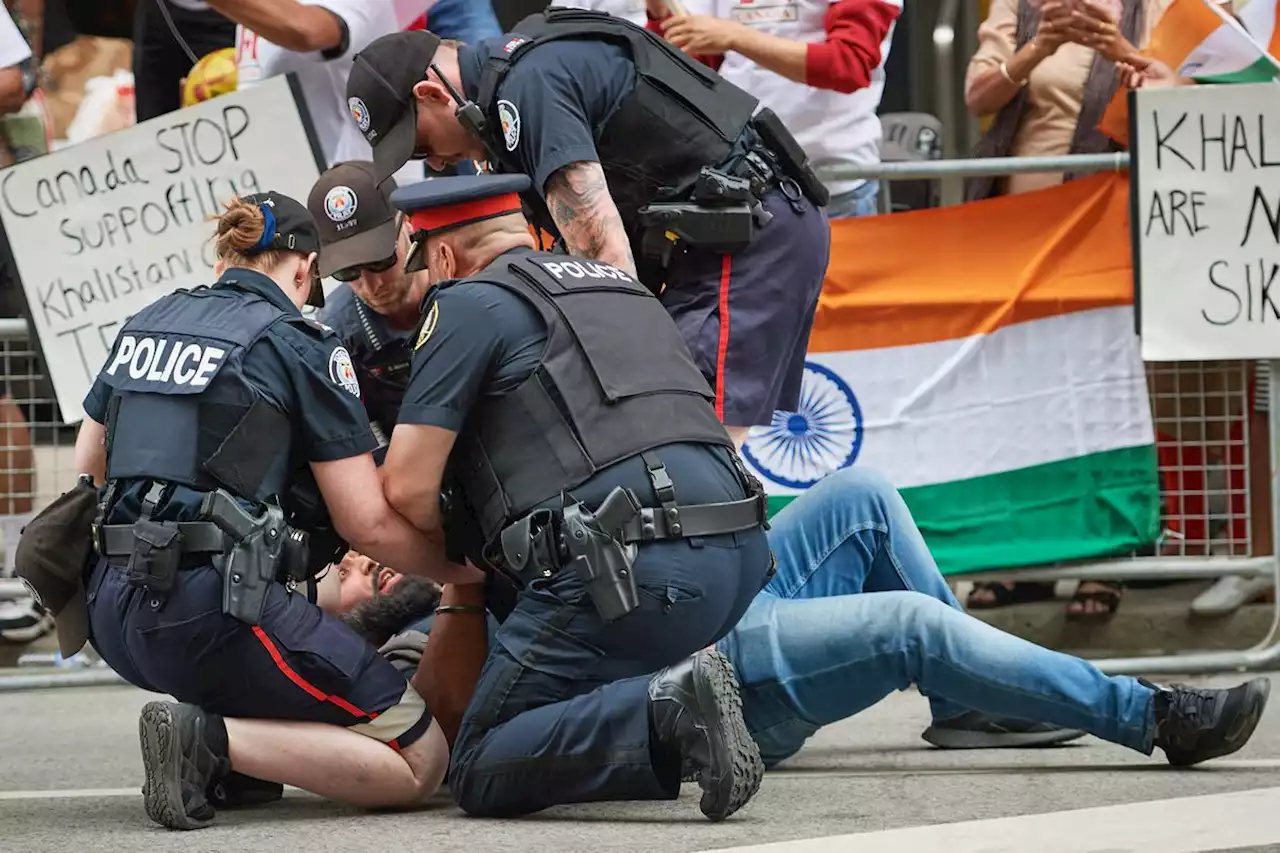 ‘Heated’ demonstration at Indian consulate in Toronto sees one arrested