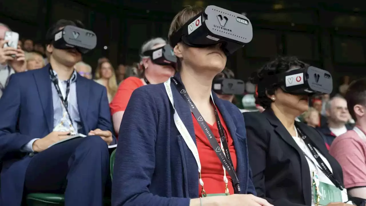 5G and headsets promise better view for visually impaired at Wimbledon - htxt