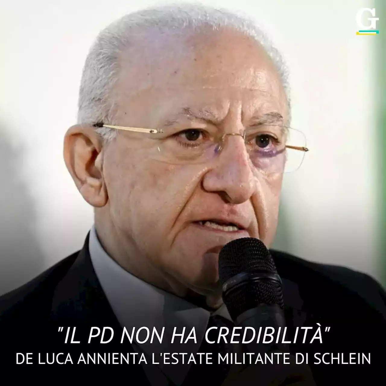 'Il Pd non ha credibilità'. De Luca annienta l'estate militante di Schlein