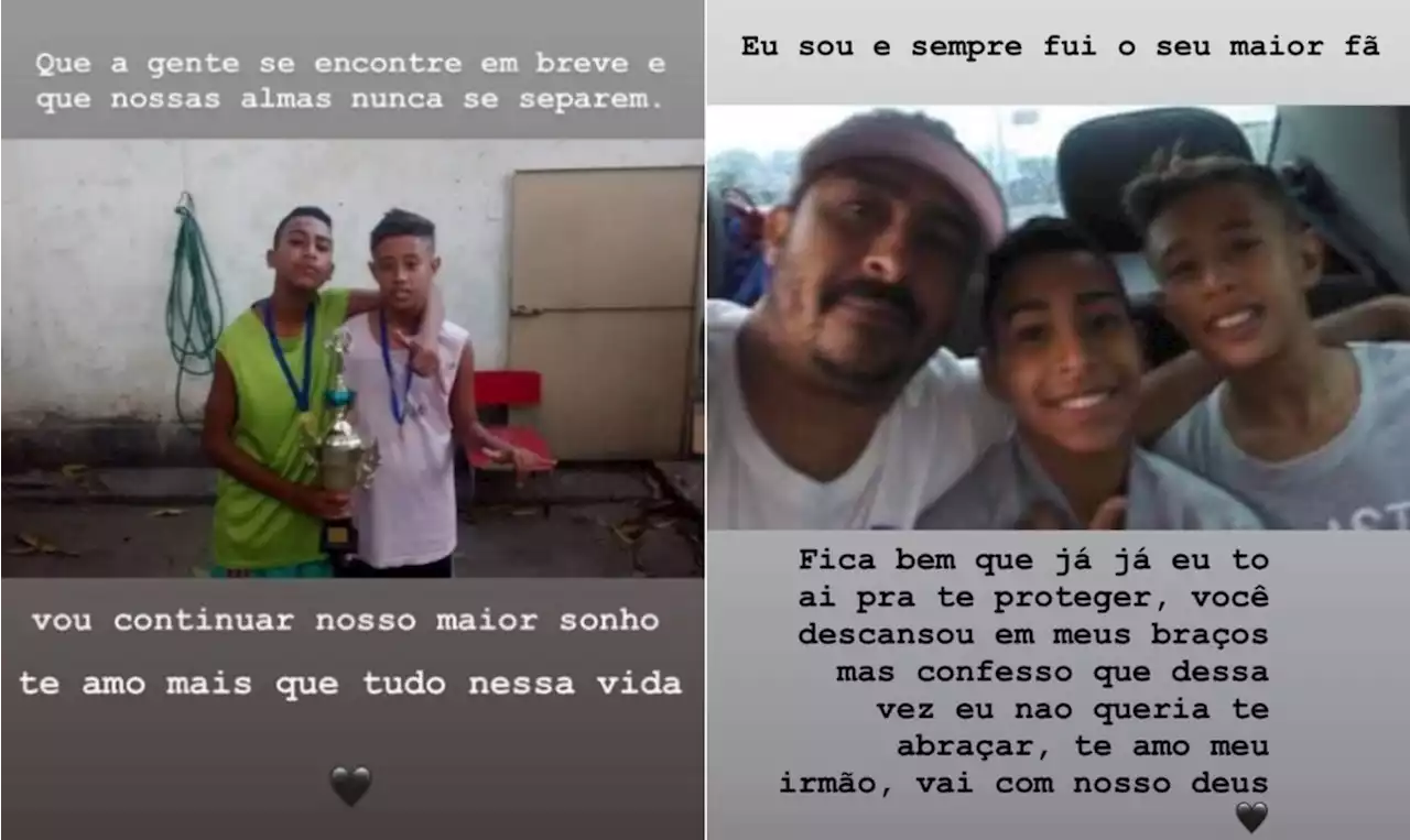 'Vou continuar nosso maior sonho': sobrevivente de acidente que matou jogador de futsal se despede de amigo nas redes