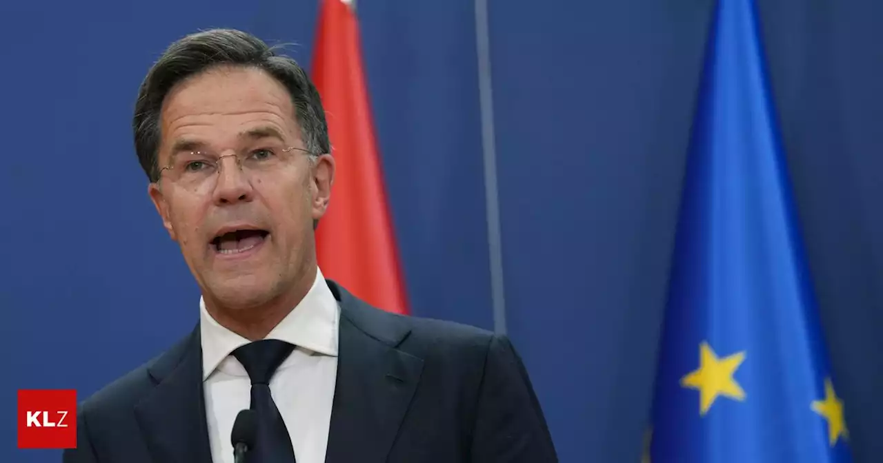 Überraschender Rücktritt - Niederlande: Premier Rutte will nicht für fünfte Amtszeit kandidieren