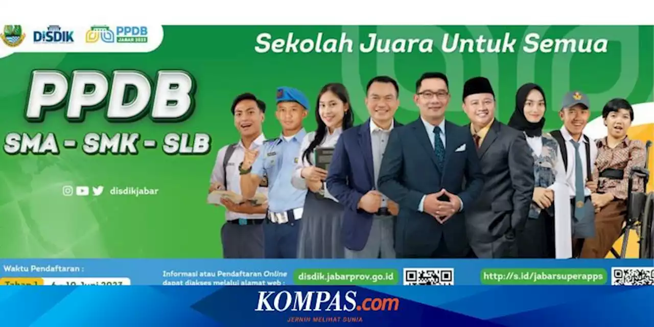 Hasil PPDB Jabar 2023 Tahap 2 Diumumkan Hari Ini, Simak Cara Daftar Ulang