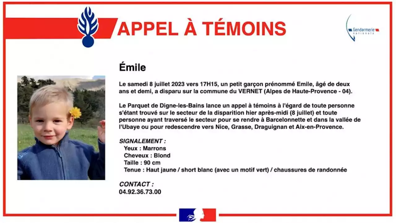 Disparition inquiétante d'Emile : les zones d'ombre de l'enquête