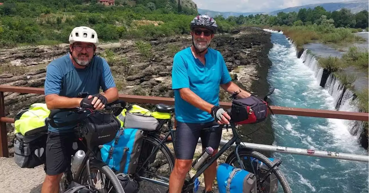 Les Pennes-Mirabeau : le Pennois Frédéric Vincent rejoint Sarajevo... à vélo