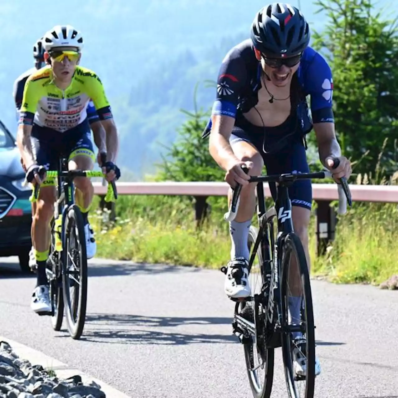 Journée galère au puy de Dôme pour David Gaudu, le podium du Tour de France s'éloigne