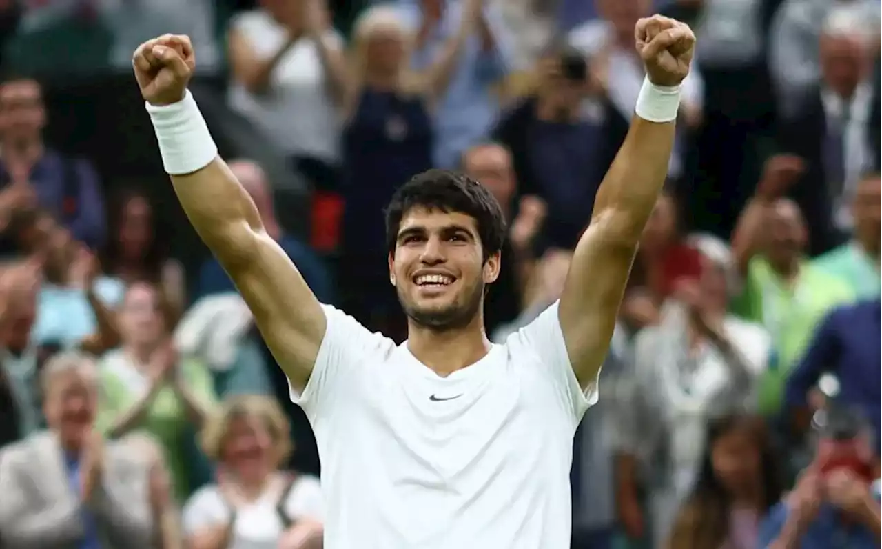 Carlos Alcaraz pasó por primera vez a Cuartos de Final de Wimbledon