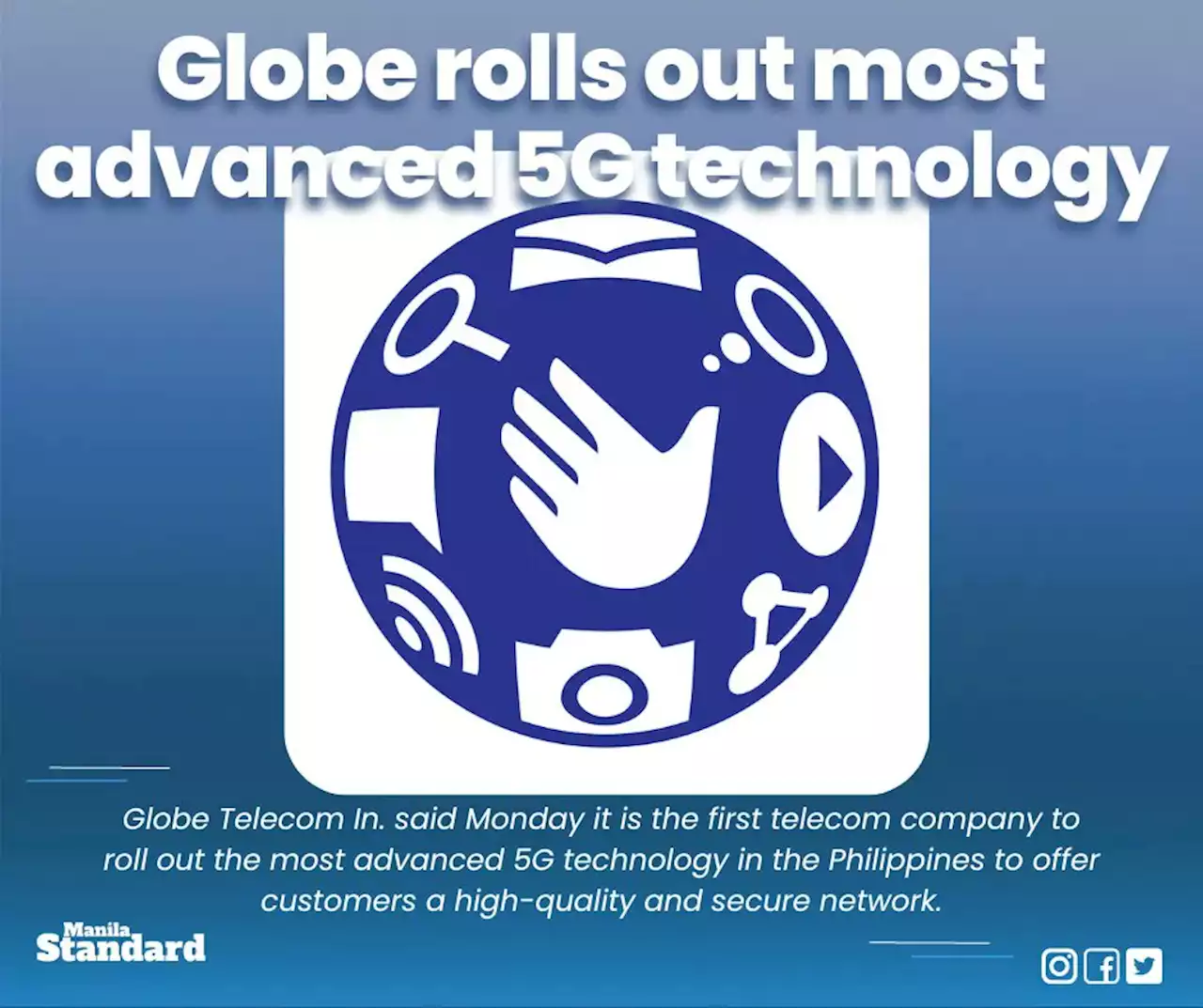 Globe rolls out most advanced 5G technology