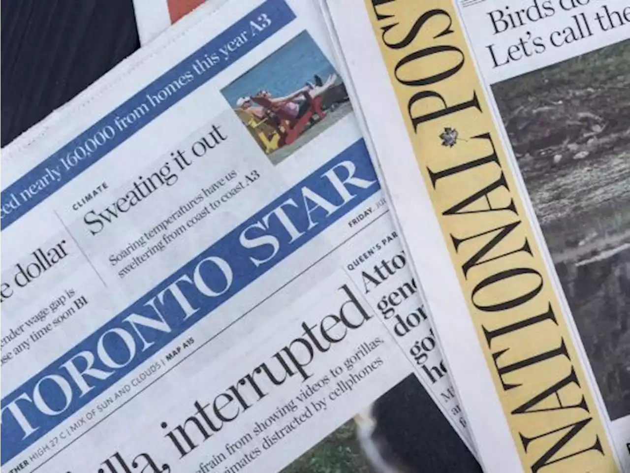 Postmedia and owners of Toronto Star end merger talks with no deal