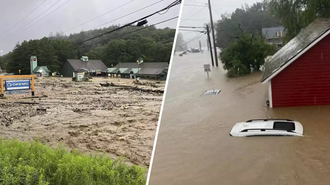 Photos show major flooding in Vermont amid historic storms