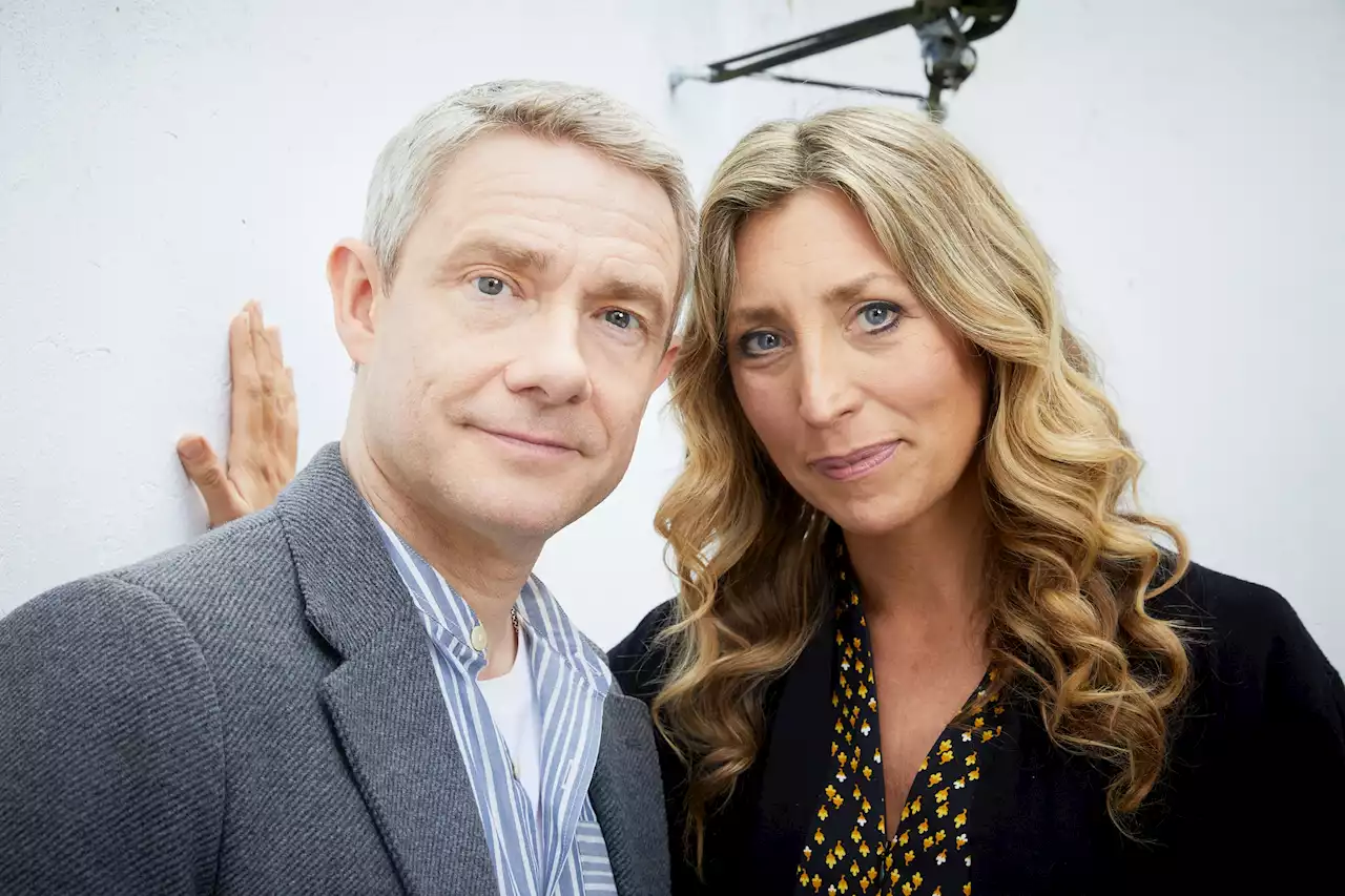 Exclusive: 'Breeders' star Martin Freeman on raising kids—'Scream at them'