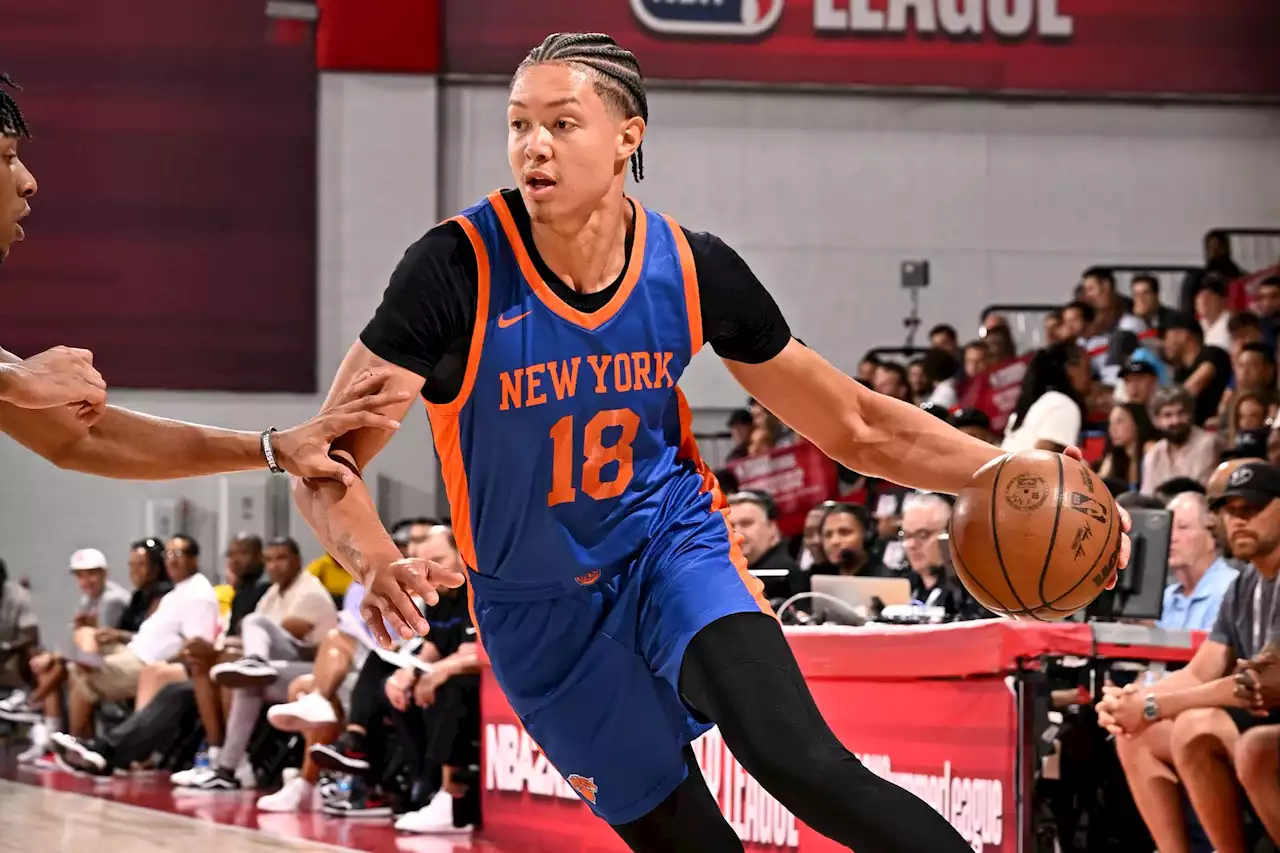 Isaiah Roby using summer league to grow fitness level for possible Knicks roster spot