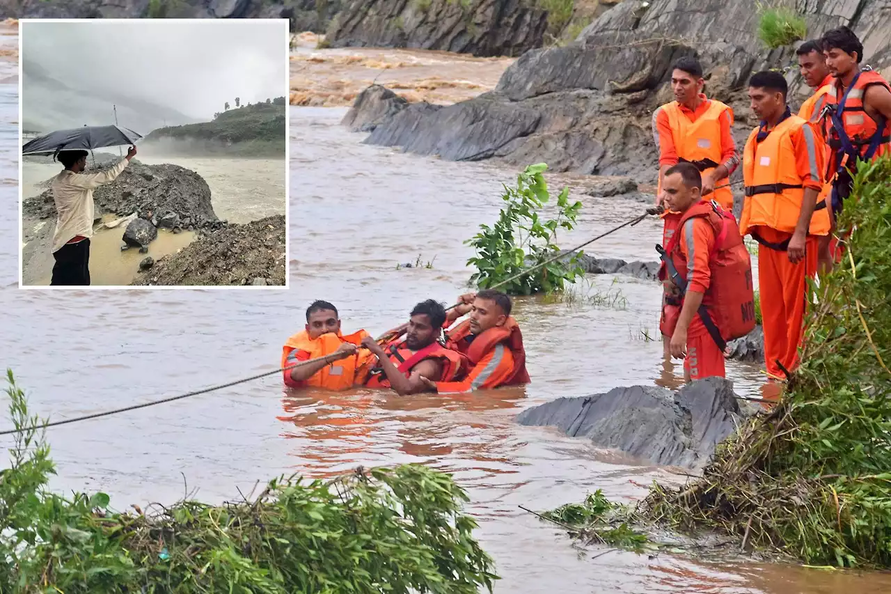 Torrential rain, floods kill 22 across northern India