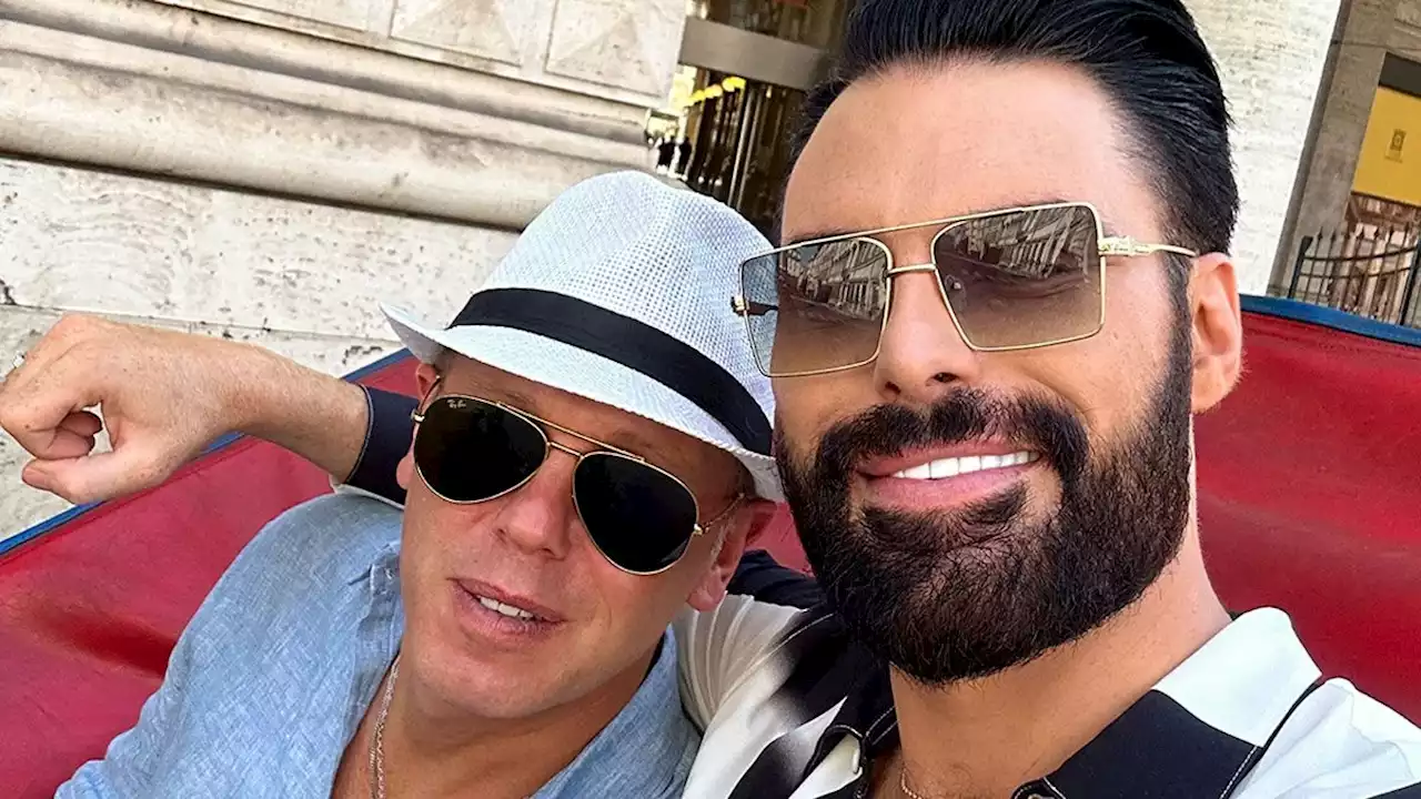 BBC star Rylan Clark's Italian getaway with Rob Rinder as they film new show