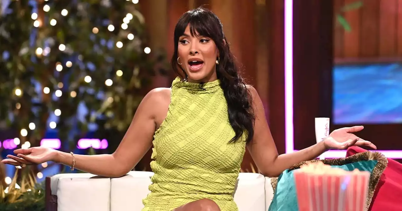 Maya Jama plays off Love Island blunder live on Aftersun as game is 'messed up’