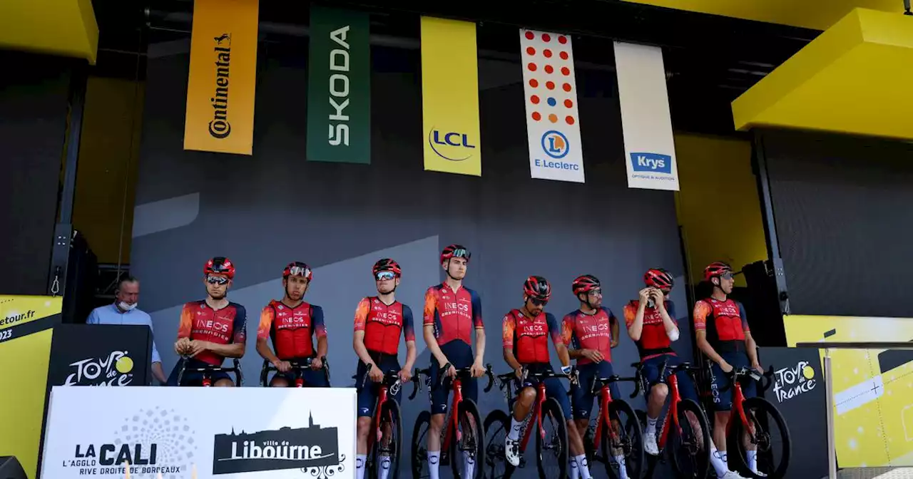 Ineos se queda sin uno de los dos colombianos que está en el Tour de Francia