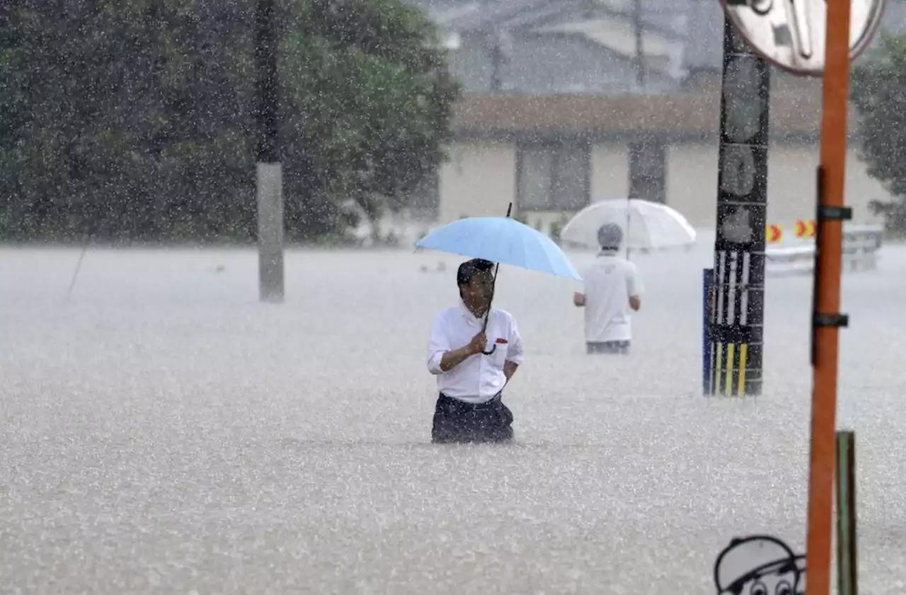 1 killed as heavy rain triggers landslides in Japan