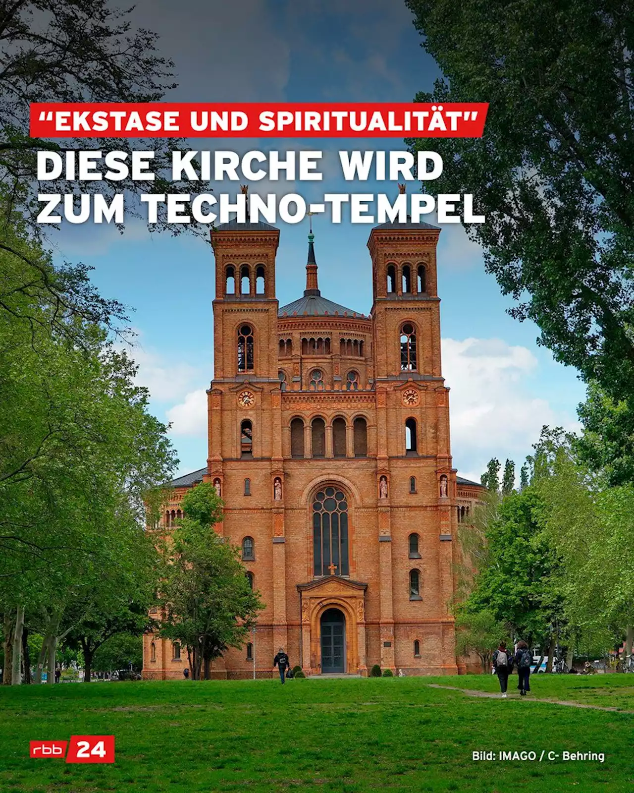 St.-Thomas-Kirche in Berlin-Kreuzberg wird zum Techno-Tempel