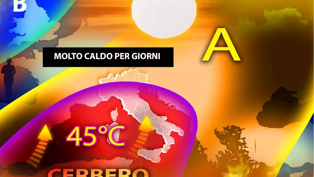 Previsioni meteo, l’anticiclone africano Cerbero ancora per una settimana: caldo record nella Capitale