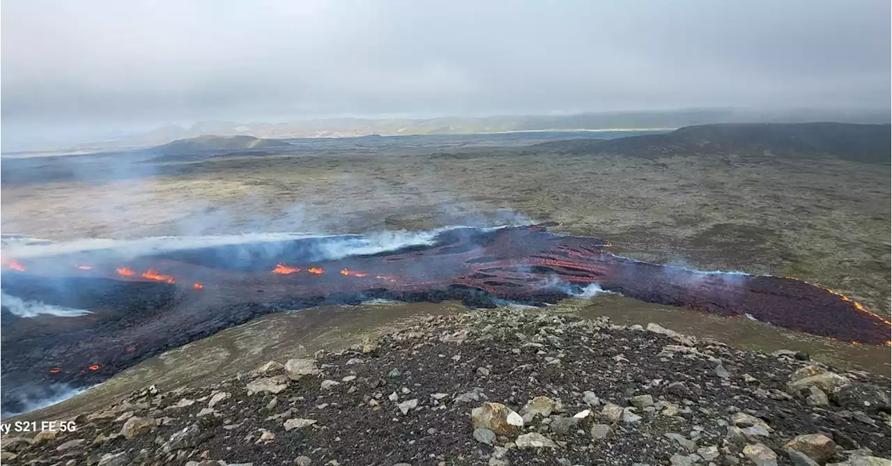 Icelandic volcano erupts near capital