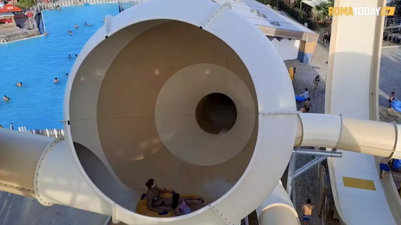 VIDEO | Cinecittà World cresce ancora: inaugurati i due nuovi scivoli acquatici Vortex e Boomerang