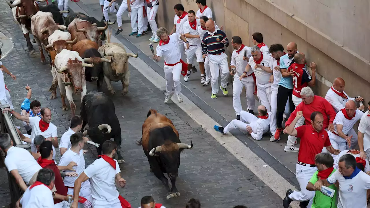 Cuarto encierro de San Fermín 2023: muy rápido y limpio