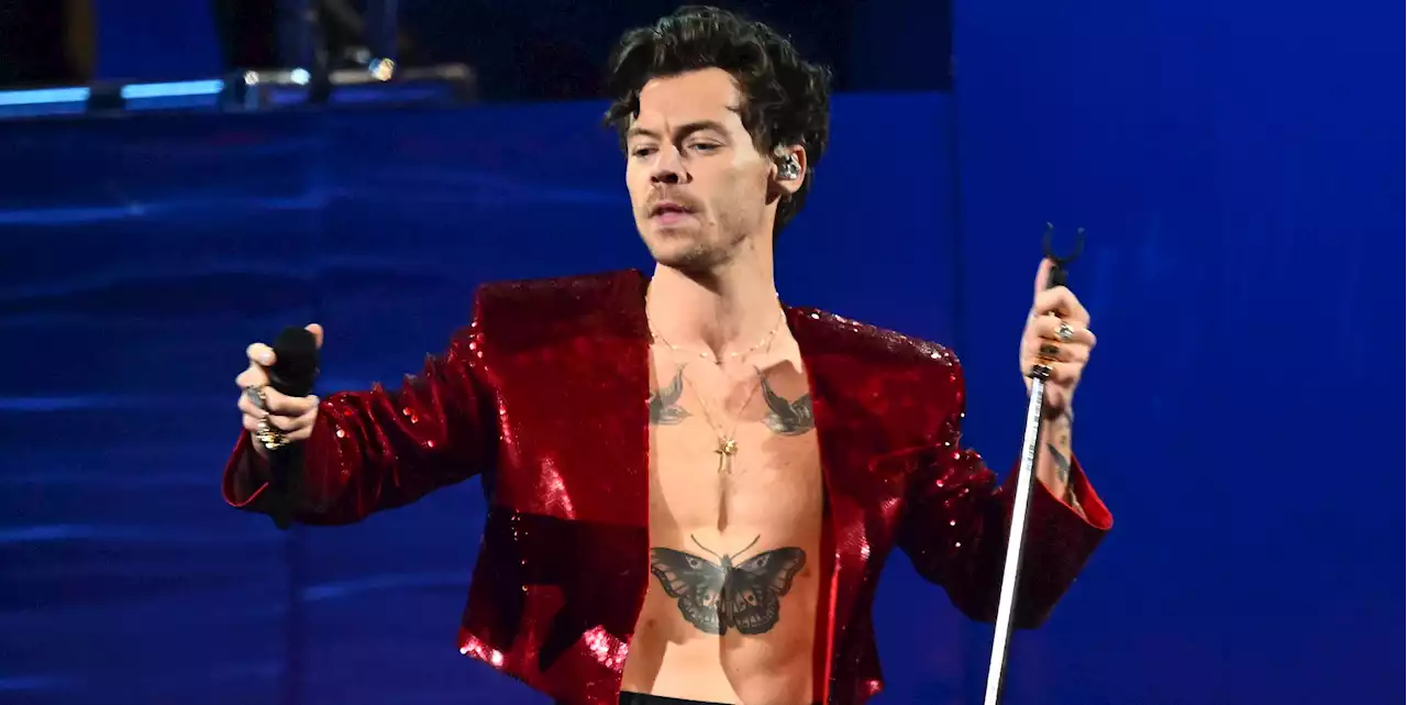 Harry Styles Doubles Over in Pain After He Was Hit in the Eye While Performing