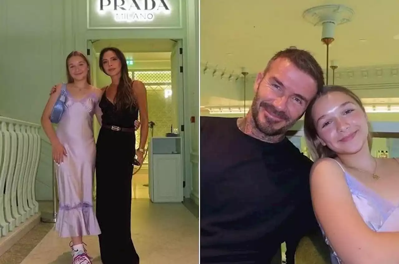 Beckhams celebrate daughter Harper&rsquo;s 12th birthday with Prada party