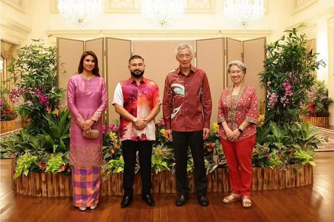 Johor Crown Prince Tunku Ismail in Singapore for a 3-day visit, calls on PM Lee