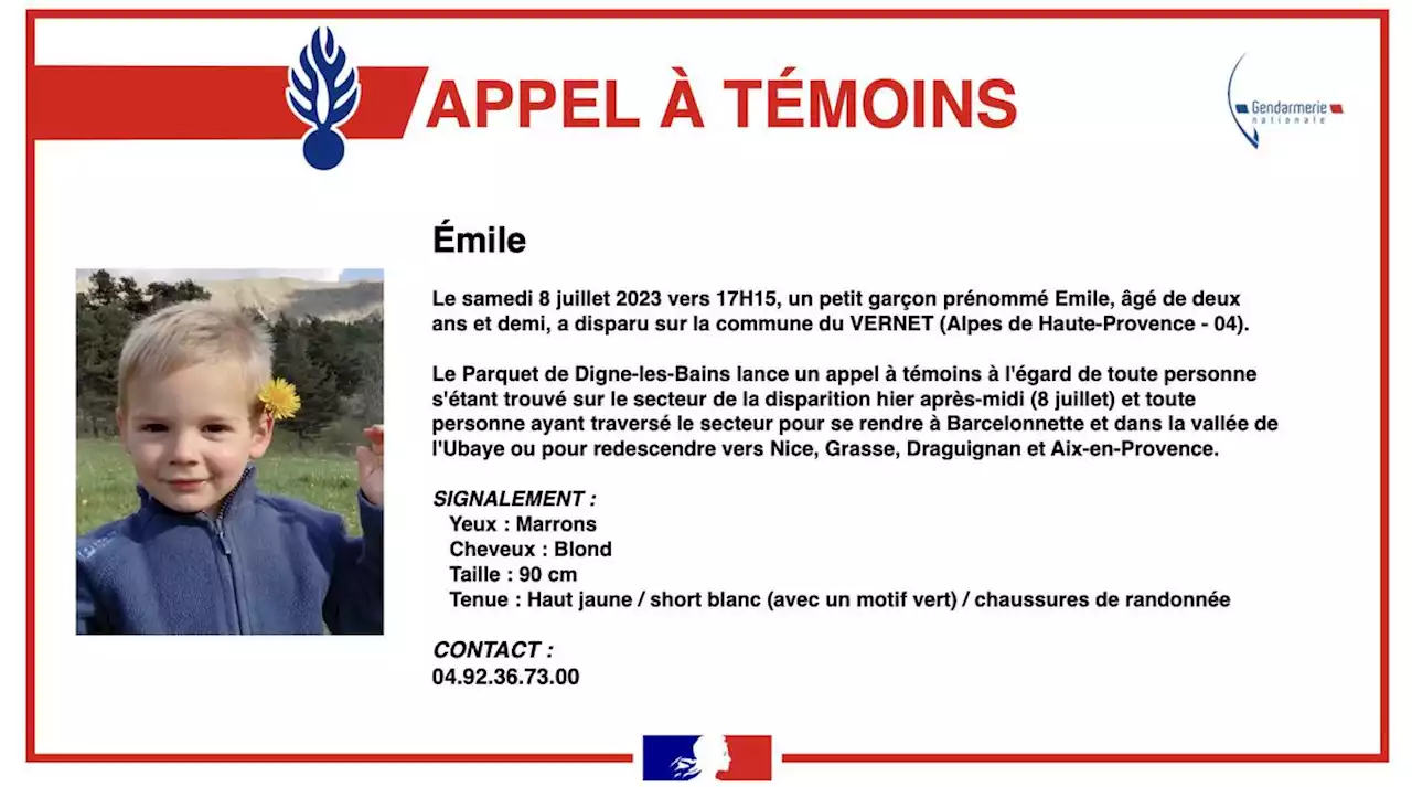 Disparition d’Émile : pourquoi l’alerte enlèvement n’a-t-elle pas été déclenchée ?