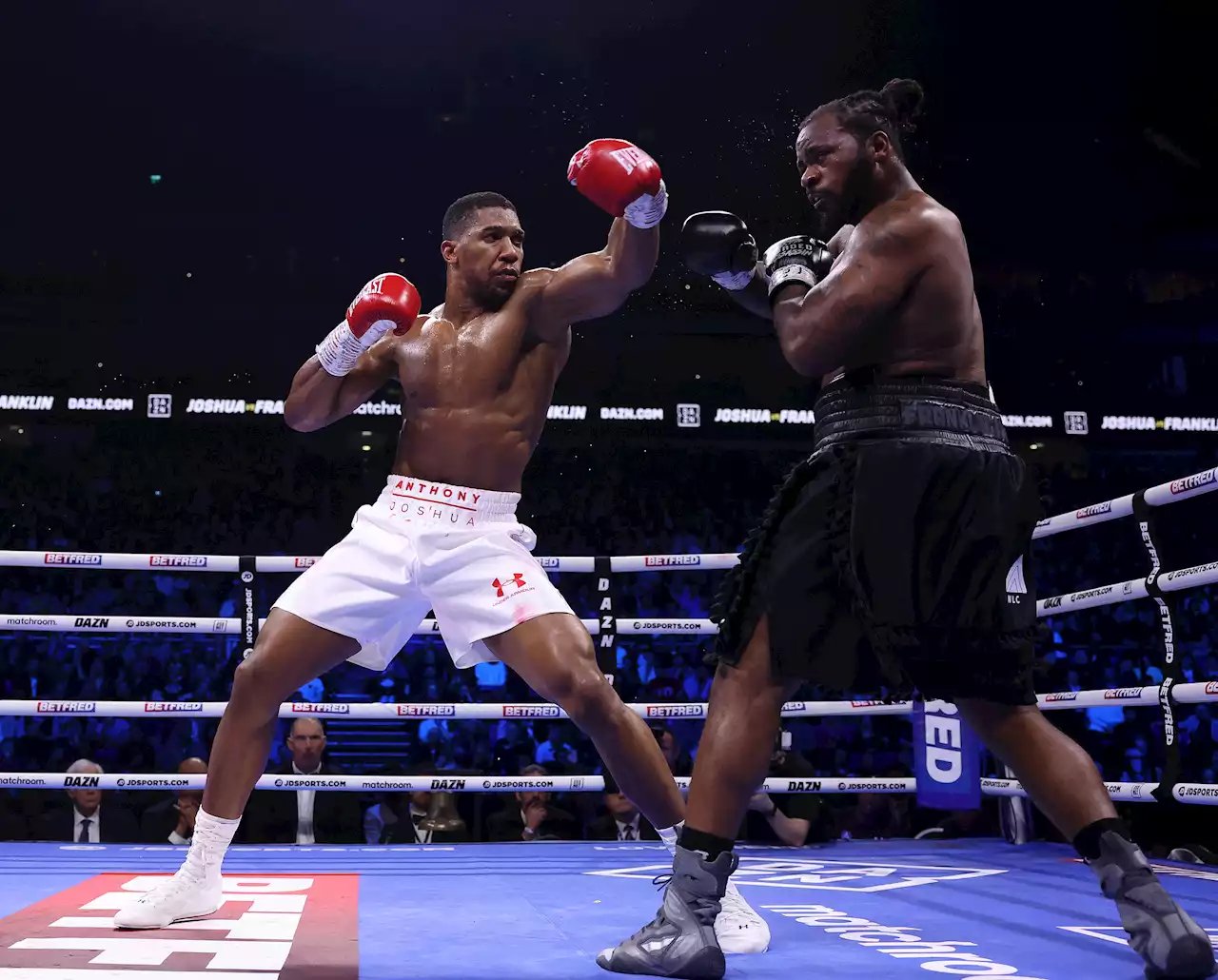 Anthony Joshua admitted to Eddie Hearn he was ‘terrible’ against Jermaine Franklin but vows to be better in Dillian Whyte rematch