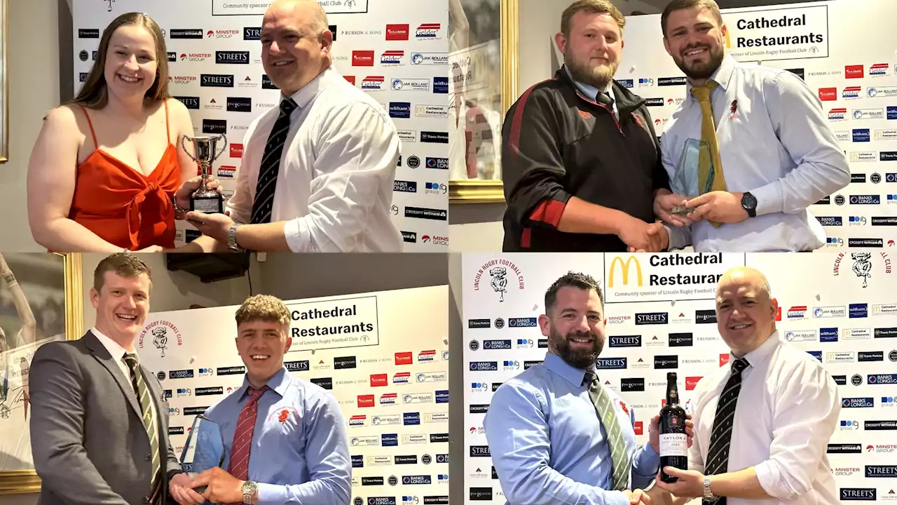 End of season awards bring Lincoln Rugby Club's season to a close 🏉 🏆