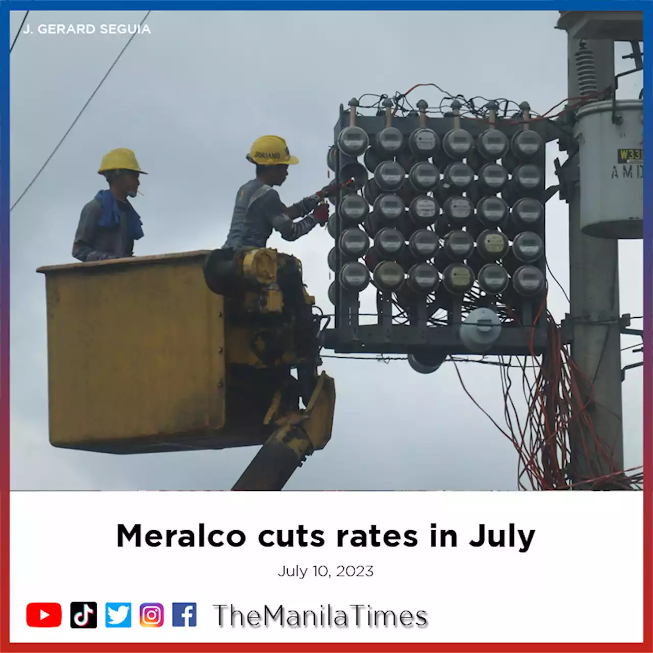 Meralco cuts rates in July