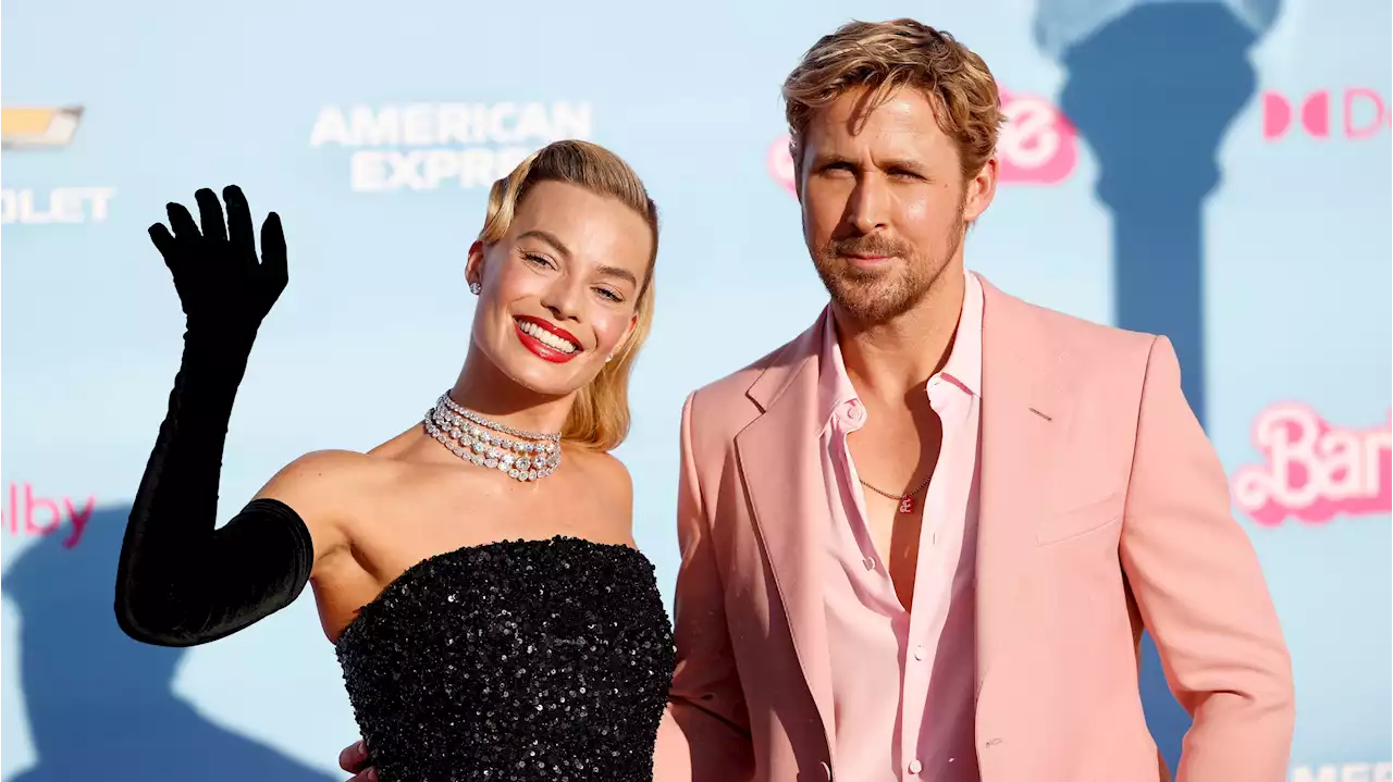 Margot Robbie en Schiaparelli, Dua Lipa en sirène, Ryan Gosling en total rose : l'avant-première de «Barbie» à Los Angeles