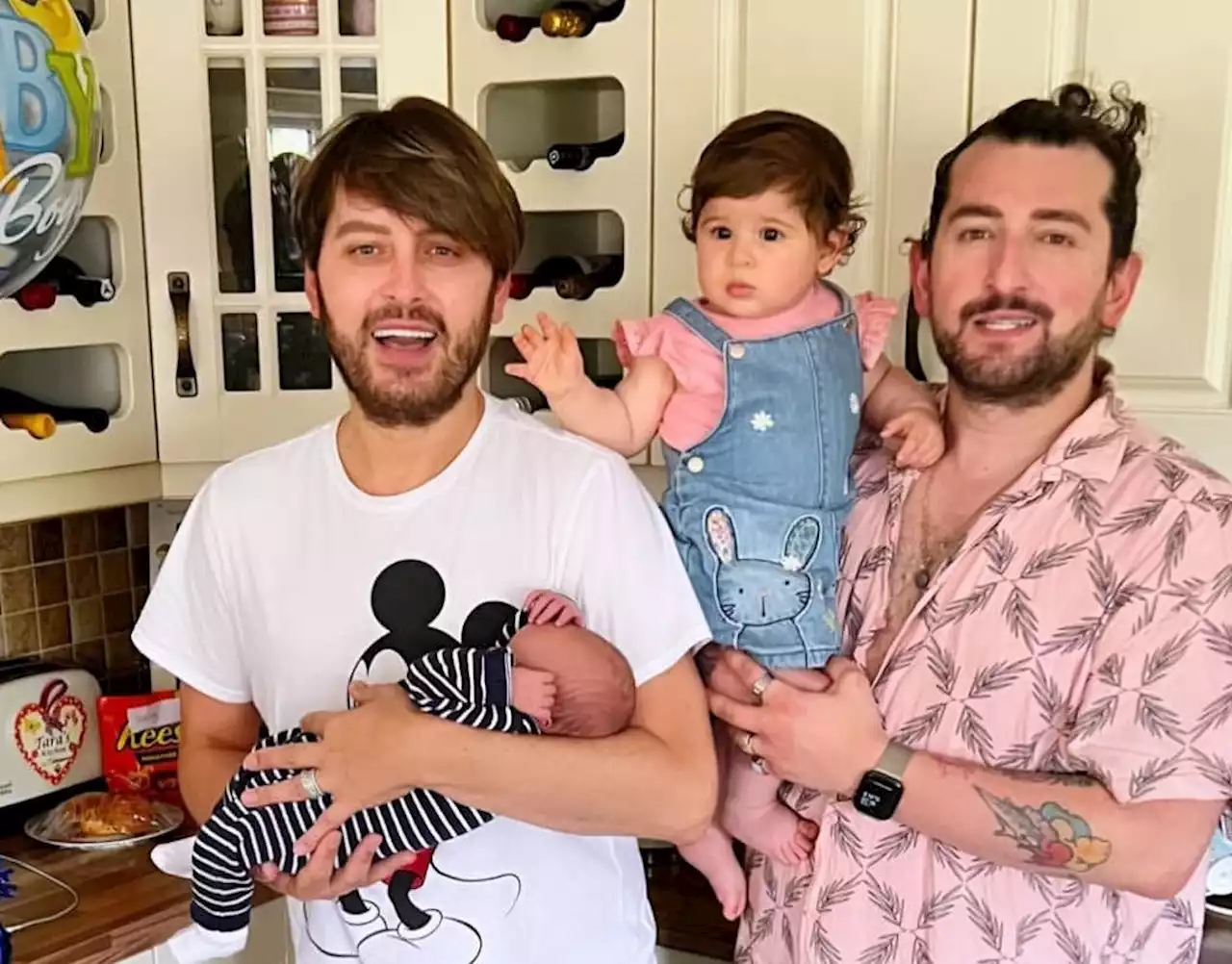 Brian Dowling shares adorable moment he met newborn nephew - VIP Magazine