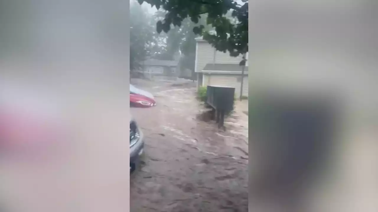 New York Floodwaters Race Through Complex - Videos from The Weather Channel