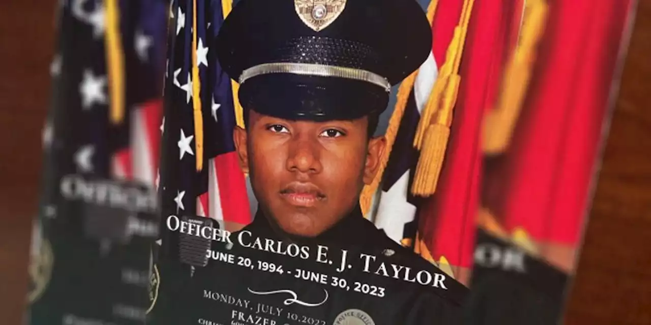 Funeral for Officer Carlos Taylor to be held Monday, 11 am