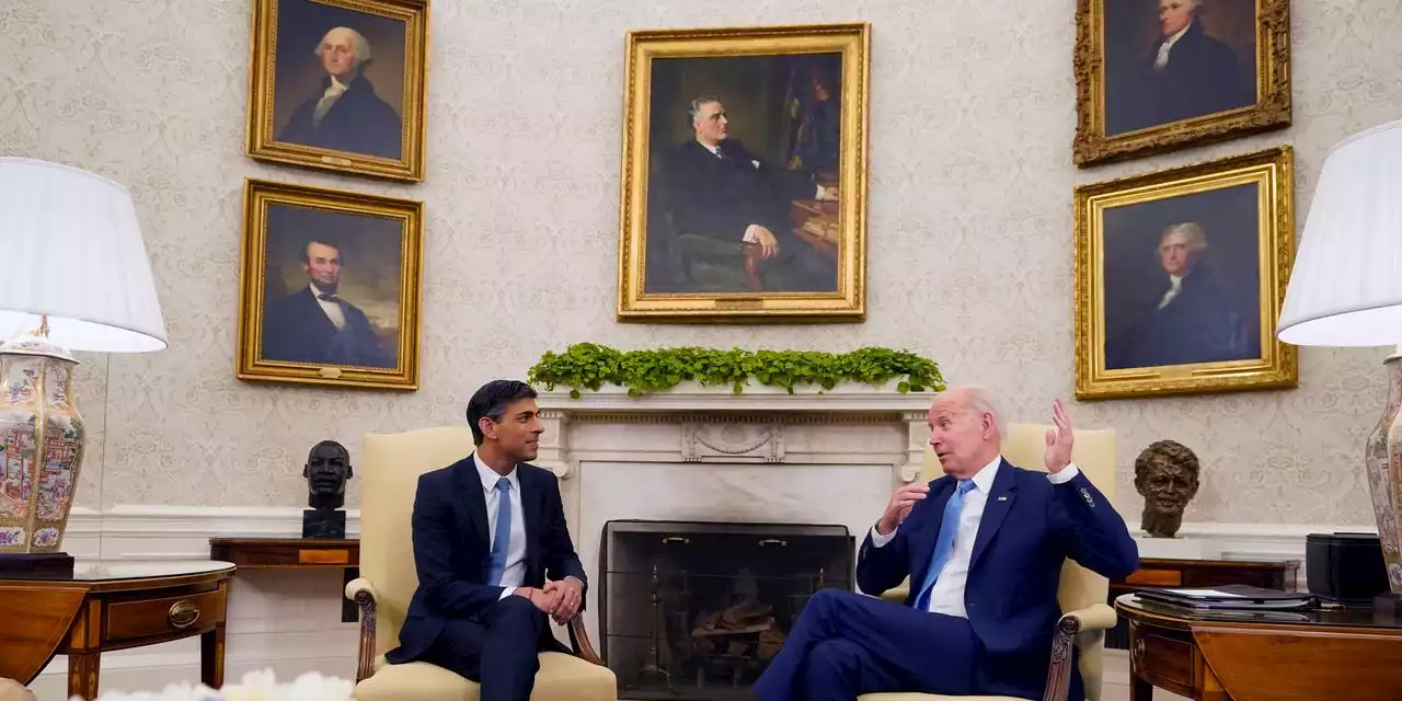 Biden to Meet With Rishi Sunak, King Charles, Kicking Off Europe Trip