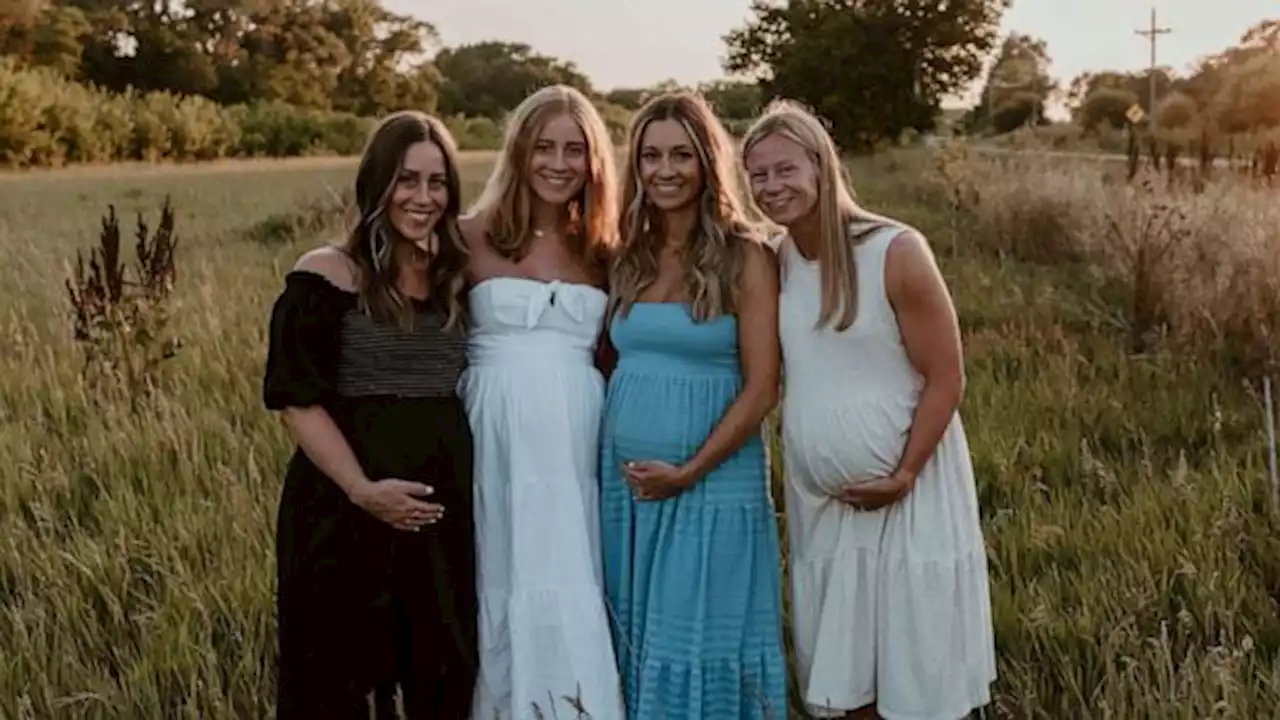 4 sisters expecting babies at the same time: 'Just mind-blowing'