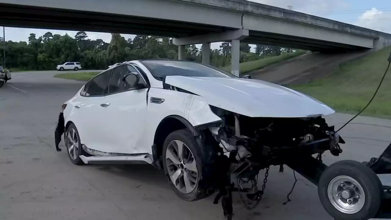 2 angry drivers were chasing each other before crash into field off US 90, sheriff says