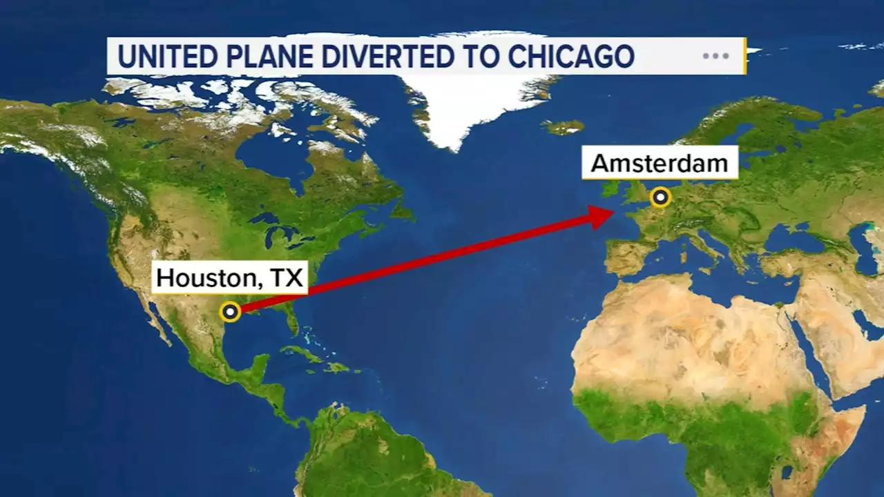 United Airlines flight diverted to O'Hare after unruly passenger causes 'disturbance'