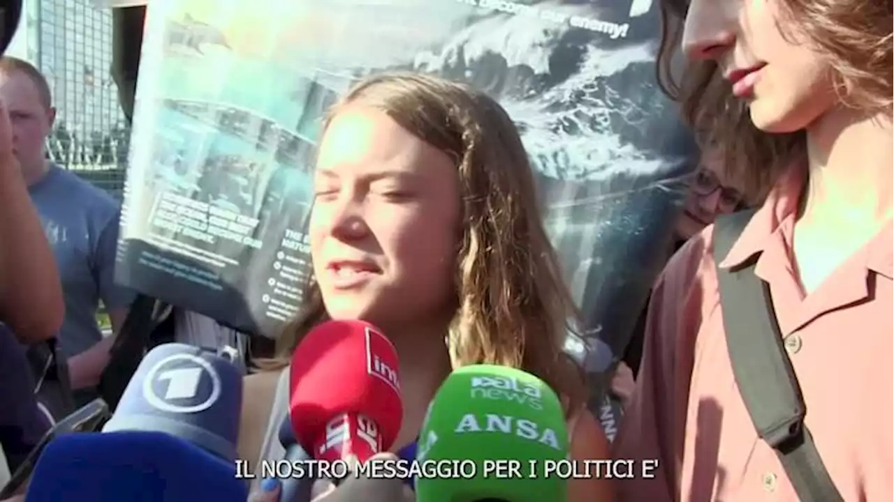 Ambiente, Greta: 'Spero che i politici non ci deludano ancora' - Mondo