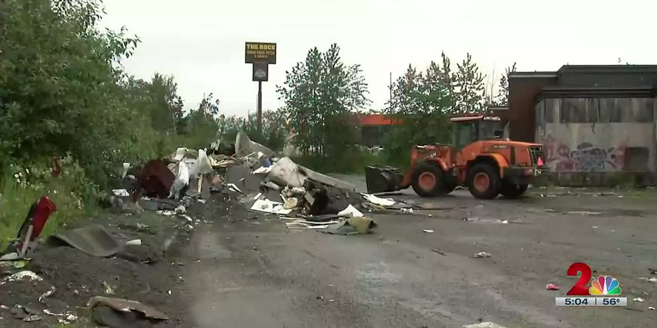 Old Northway Mall used as illegal, giant dumpster — people are sick of it